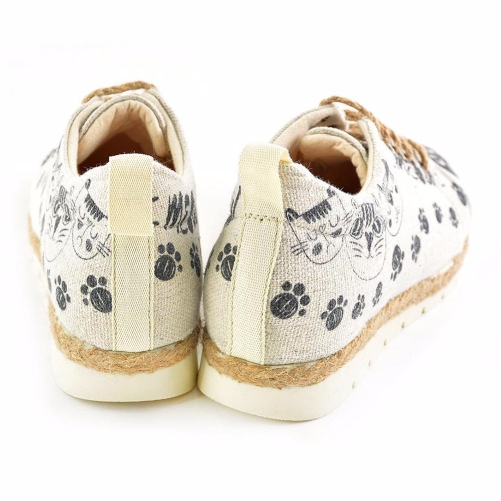 Goby Shoes - Meow Black Cat Sneakers - Picture 6 of 6